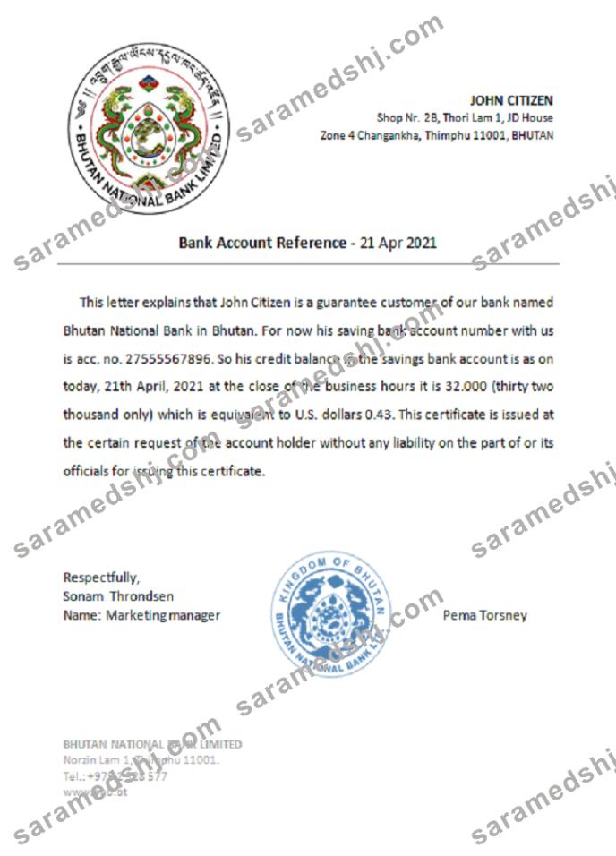 Bhutan_Bhutan National Bank_reference